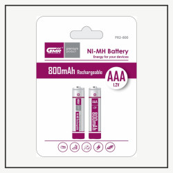 GMR PR2-800 Pilas Recargables 800mAh