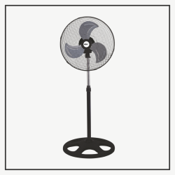 GMR VT-1319 Ventilador de Pie 18"