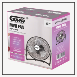 GMR VT-1316 Ventilador de Sobremesa 6"