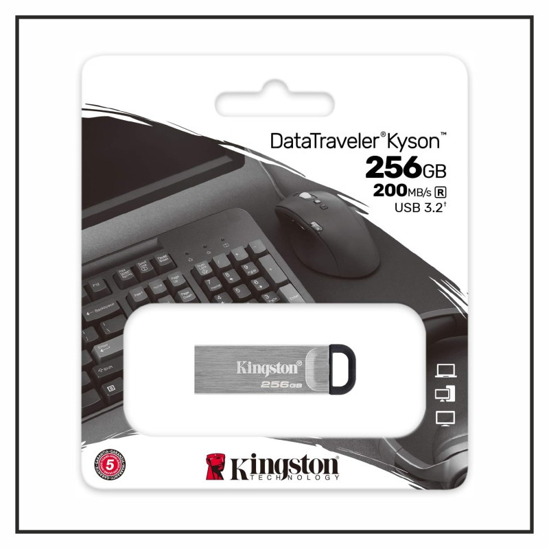 Kingston DataTraveler Kyson USB 3.2 Gen 1 de 256 GB